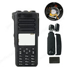 New Black Front Housing Case Replacement For Motorola Xpr7550 Radio With Speaker