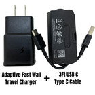 Adaptive Fast Rapid Wall Charger Adapter Usb Type C Cable Lot For Samsung Galaxy