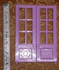 Loving Family Twin Time Dollhouse 1st Floor Patio Doors 6 -pair Free Shipping