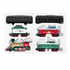 Santa   s Village Express Train Set 20pc New Sealed Christmas Holiday Decoration
