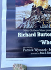 1973 Where Eagles Dare Original One Sheet Movie Poster Clint Eastwood 27x41 