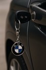 2 Pcs  Vintage Retro Bmw Logo Keychain Metal Round Key Fob For Car Keys Or Gift