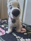14  Disney Store Bolt Stuffed Animal Plush White Puppy Dog Sitting Collar