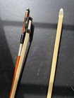 New 4 4 Full Size Student Cello Bow Brazilwood Horsehair Ebony Frog Straight