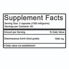 240 Diatomaceous Earth Capsules -  1 Natural Silica detox heavy Metals immunity