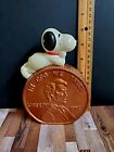 Vintage Snoopy 6  Penny Bank United Feature Syndicate Peanuts 1982