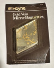 Rare Vintage 1982 Hoyne Gold Vein Mirror Baquettes Tiles Diamond 2  X 3 