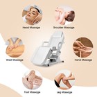 White 3-motor Heavy Duty Full Electric Massage Facial Table Beauty Bed W  Remote