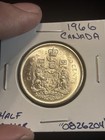 1966 Canada 50 Cents Canadian Silver Half Dollar    0826204    50c