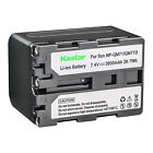 Kastar Battery Lcd Dual Fast Charger For Sony Np-qm71d   Dcr-dvd301 Dcr-dvd91