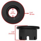 501110 Castle Nut W  Cotter Pin For King Kutter Rotary Gearbox 1 -14 Fine Thread