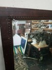 Antique Mahogany Mantel Mirror Approx 44 1 2 X 32 1 2 