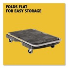 Rubbermaid Commercial 440000 Utility-duty Home office Cart Platform - Black New