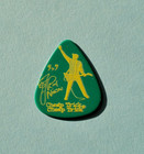 Rare  Cheap Trick Rick Nielsen Guitar Pick 2019 We re All Alright  Tour Green