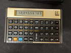 Vintage Hewlett Packard Hp 12c Gold Financial Calculator W case Tested Works Usa