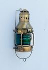 Vintage Brass Copper Ship Burner Lantern Marine Maritime Boat  Anchor Lamp Gift
