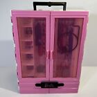Collection Barbie Wardrobe Carrying Case Closet  With Handle 12 5  2018 Mattel