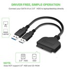 Usb3 0 To Sata Speed Adapter Cable 22 Pin For 2 5 Inch Hdd ssd Hard Disk Laptop