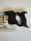 Vintage Hand Painted 27 5    Crosscut Saw Winter Folk Art Signed N  Irvin
