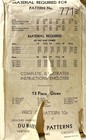 1920s Du Barry Sewing Patterrn 771b Mens Shirt Size 14 5 Antique 1361