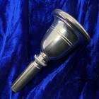 Vintage   Miraphone  fone    Tuba Mouthpiece  c3  Tu21   Silver   New