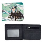 New Sinon Style A Sword Art Online Bifold Wallet Sao Sodo Ato Onrain Credit Card