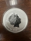 2019 Tuvalu Marvel Series Captain America Avengers 1 Oz  999 Silver Coin