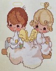 Gloria   Pat Precious Moments Pm-1 Angels Counted Cross Stitch Booklet