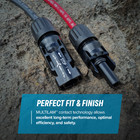 Temco Solar Wire Extension 8  10 Or 12 Awg Pv Cable With Staubli Mc4 Connector