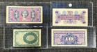 Us Military Payment Certificate Mpc Lot Of 4 Series 541 661 692   1874 10 Cent   