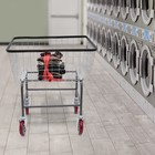 Steel Wire Laundry Cart Laundry Basket Commercial Laundry Cart With Wheels