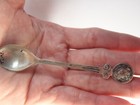 Vintage Egyptian 800 Silver Alexander The Great Souvenir Demitasse Spoon