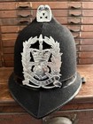 Hampshire British Metropolitan Police Beat Duty Bobbies Helmet Black Felt Hat Nm