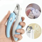 Pet Nail Scissors Dog Nail Cutter Cat Nail Clippers And Trimmers With Led Lights