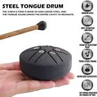 Rain Drum For Garden Steel Tongue Drum Rain Chime Instrument Drum Handpan 6notes
