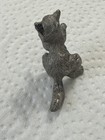 Spoontiques Pewter Raccoon Standing Figurine Vintage Rodent Metal