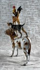 Custom Model Horse Micro Mini  Breman Town Musicians  Donkey