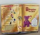 Ty Beanie Babies Millennium Bear Plush Toy - Purple
