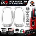 International Lt Door Handle Trim 430 Stainless Steel Pair Set W  Lt Cutout