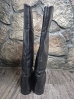 Charles David Women s Black Leather Knee High Riding Boots  Brand New  Size 7