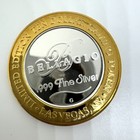 999 Fine Silver Bellagio Las Vegas  10 Limited Edition Gaming Token  wmp016159 
