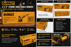 Dewalt Dwe4011 4-1 2    Small Angle Grinder W  One-touch Guard     10 Amp     New