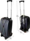 Folding Luggage Cart With Wheels     Foldable  Compact  Lightweight - Portable