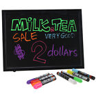Led Message Writing Board Illuminated Erasable Neon Menu Sign Board Diy 16 x12 