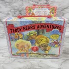 Vintage Teddy Bears  Adventures 1992 Book Set 4 With Original Case Lot 2 Read
