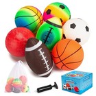 Balls For Toddlers 1-3 3-5  Toddler Toys 7 Pack 5  Small Balls With 5   7 Pack 