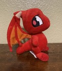 Nwt 2003 Thinkway Toys Neopets 7    Shoyru Red Dragon Character Plush