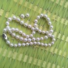 18in Excellent Natural Aaa South Sea Round White Pearl Necklace Stud Earrings