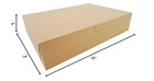 Sct Kraft One-piece Bakery Boxes 19x14x4 Brown Paper 50 carton