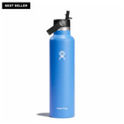 Hydro Flask Water Bottle Wide Mouth Straw Lid - 24oz  32oz  40oz